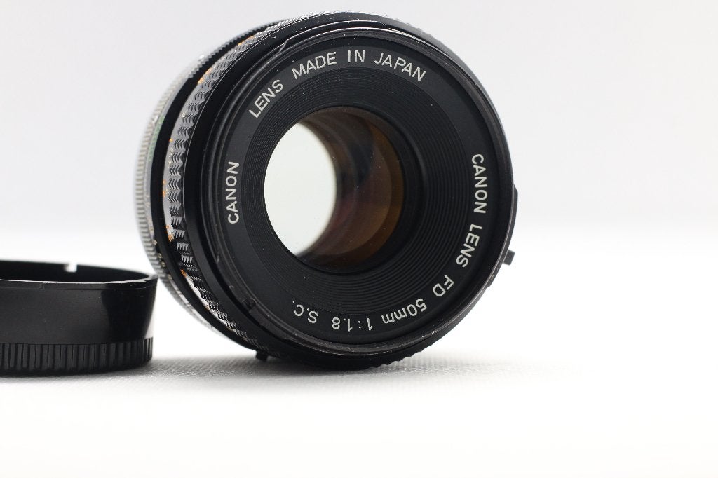 Canon FD 50mm F1.8 S.C. lens, Gebruikt, Canon, Canon FD, Ophalen of Verzenden