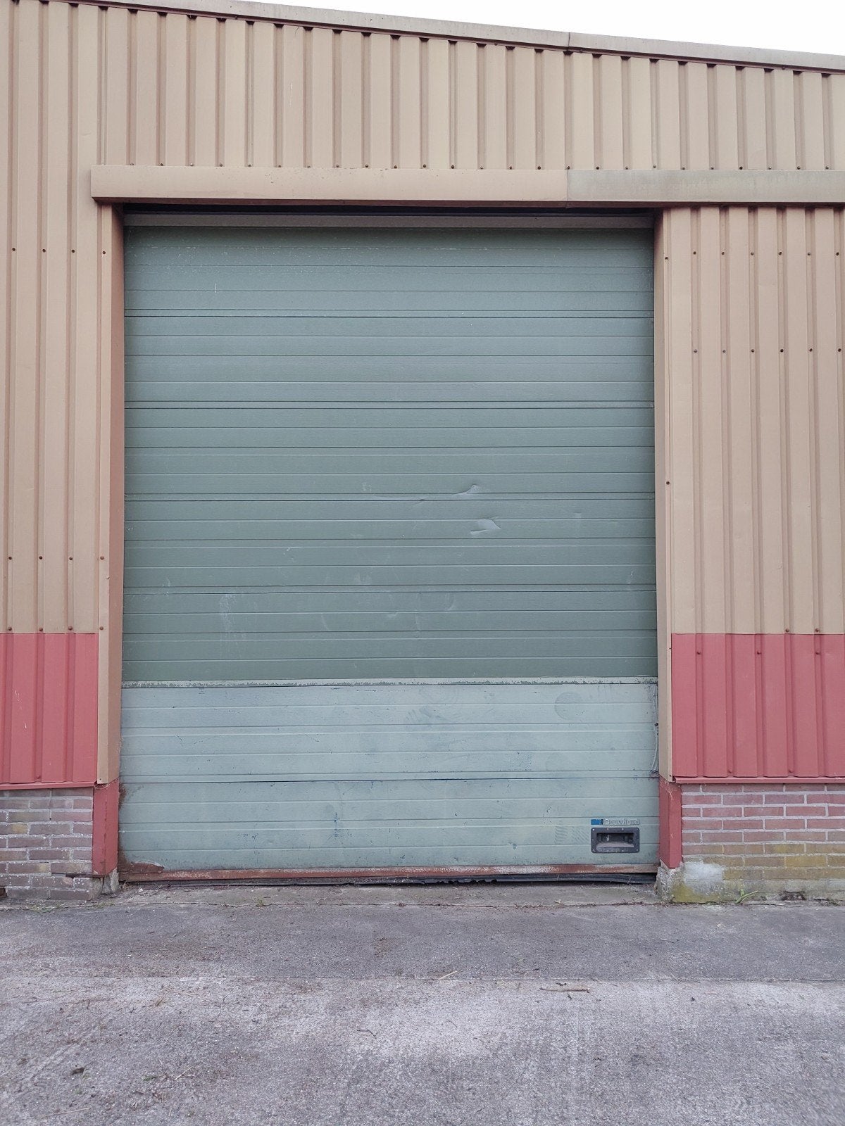 Garagedeur merk Crawford. Handbediend. Teab, Doe-het-zelf en Verbouw, Ophalen, Gebruikt