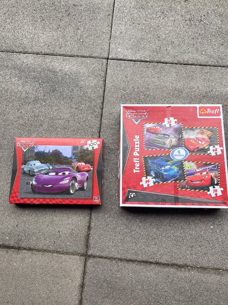 Cars puzzel, Ophalen, Meer dan 50 stukjes, Gebruikt, 2 tot 4 jaar