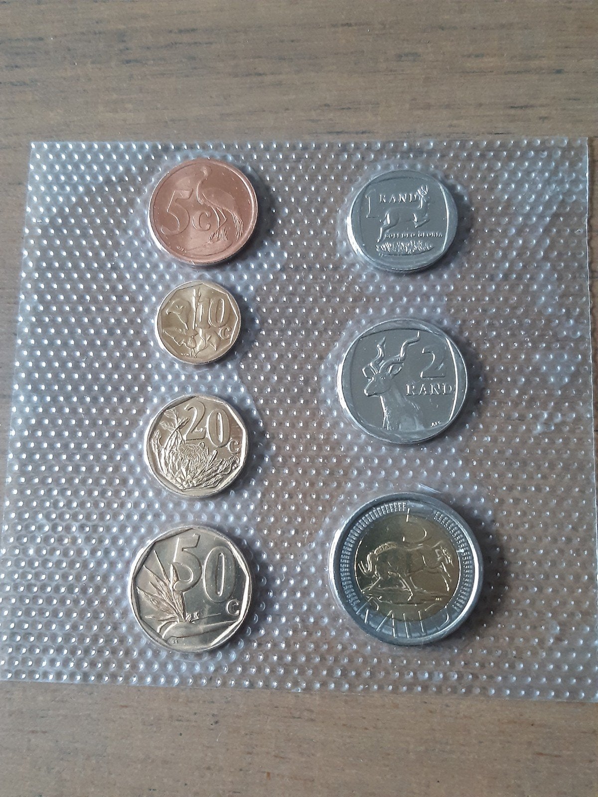 Muntset south Afrika 2005 unc kk f.21.2, Ophalen, Zuid-Afrika