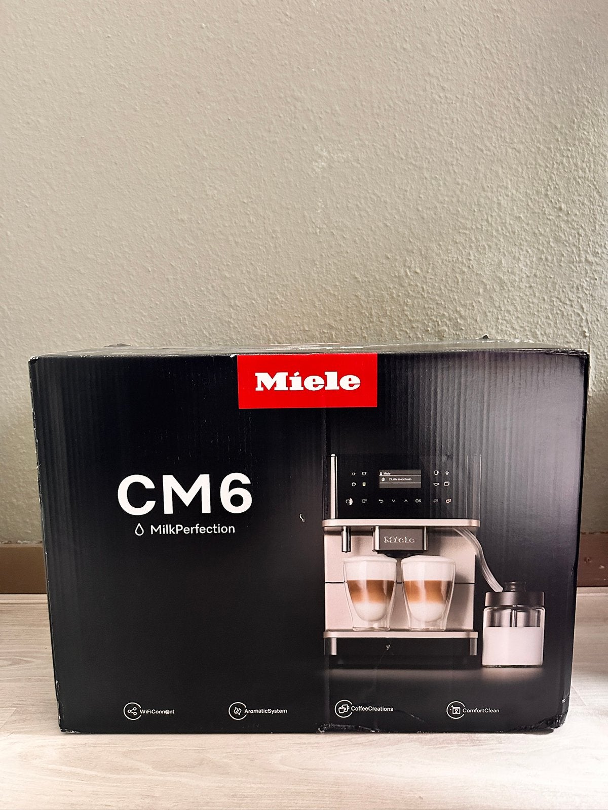 Miele CM 6160 silver, 10 kopjes of meer, Nieuw, Combi, Afneembaar waterreservoir