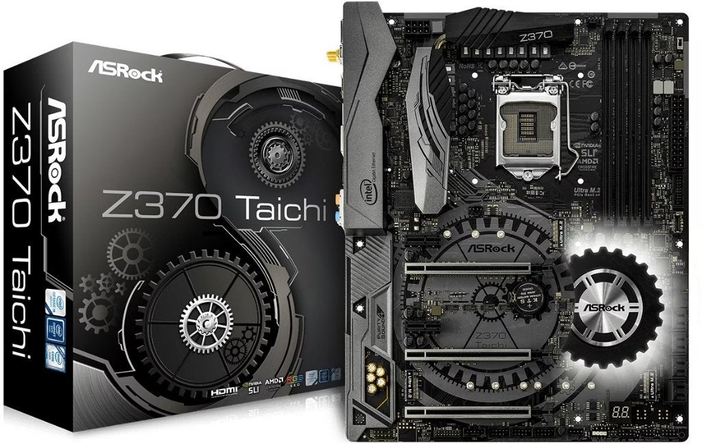 ASRock Z370 Taichi Moederbord, LGA 1151, DDR4, Ophalen of Verzenden, Zo goed als nieuw
