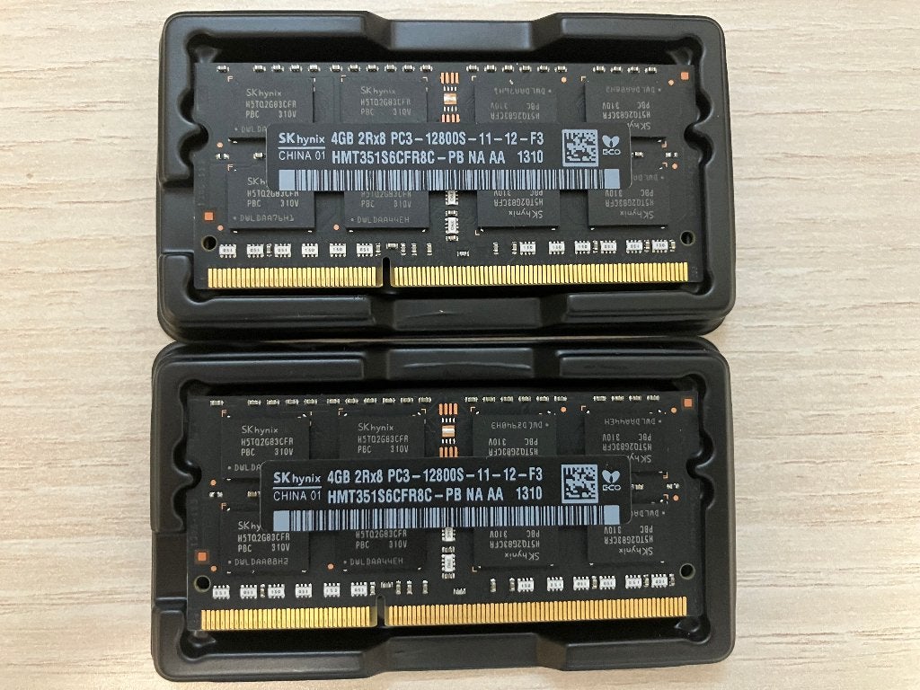 SK hynix 2x 4GB DDR3 12800 SODIMM, Computers en Software, RAM geheugen, Gebruikt, 8 GB, DDR3, Ophalen of Verzenden