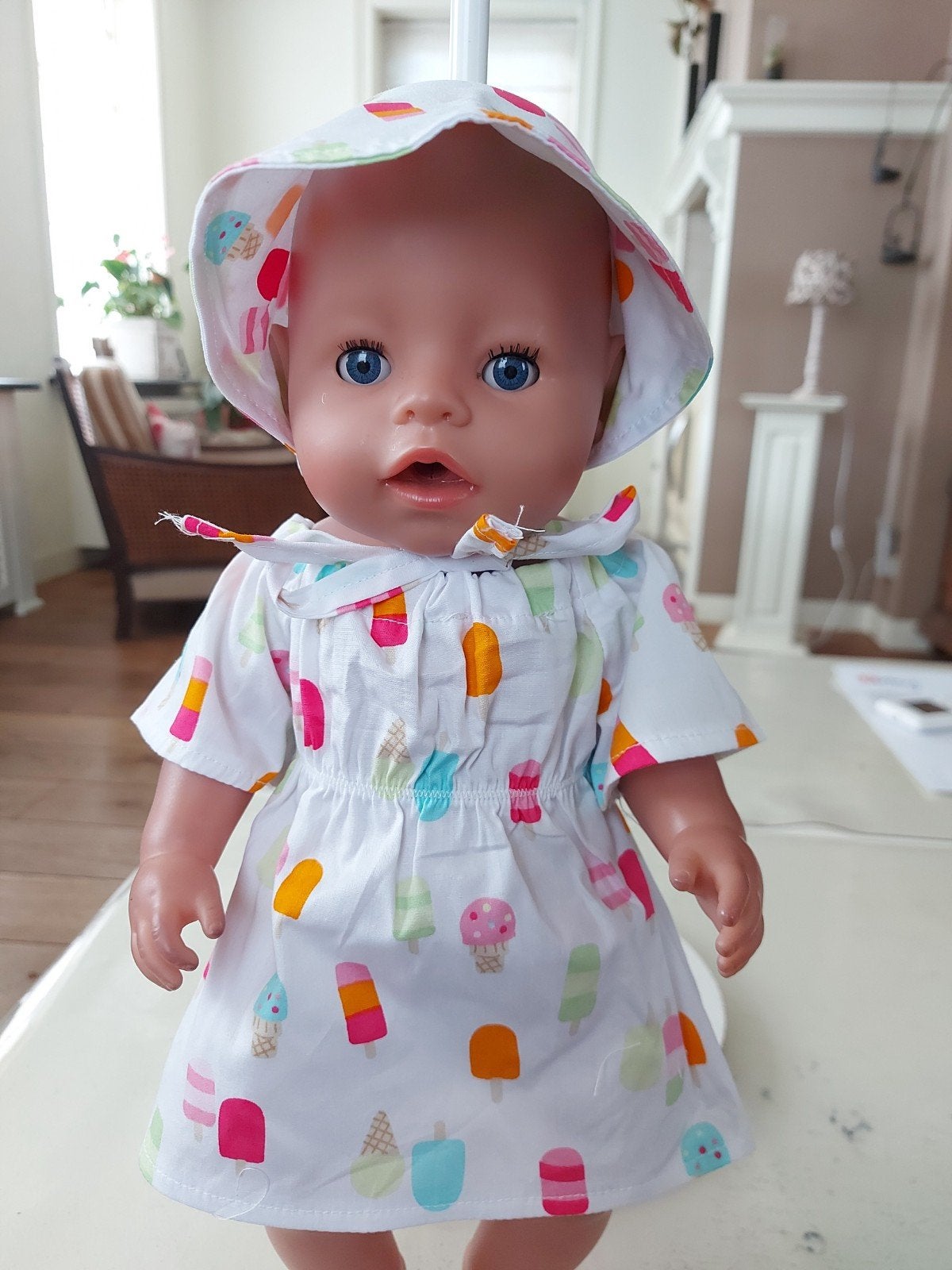 2 delig lekkere ijsjes set baby born pop 43cm, Ophalen of Verzenden, Nieuw, Babypop
