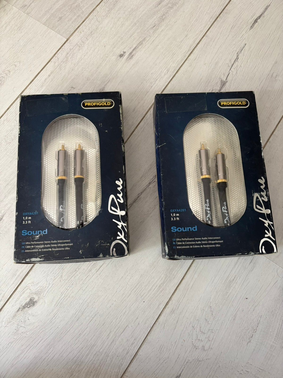 2x Profigold OxyPure OXYA 4202 (nieuw), Audio, Tv en Foto, Audiokabels en Televisiekabels, Ophalen of Verzenden, Nieuw, Minder dan 2 meter