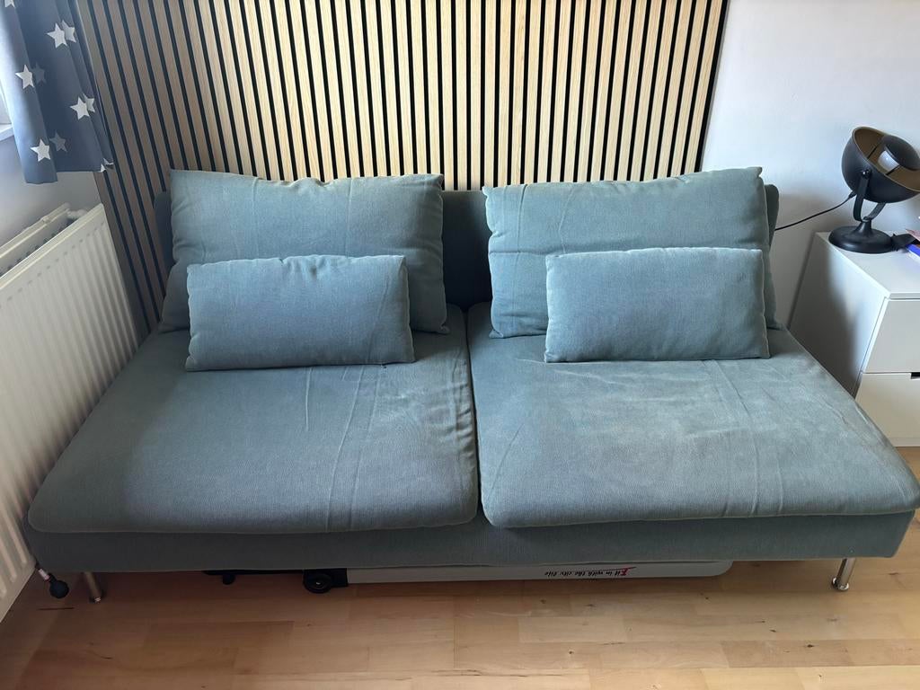 IKEA bank met afneembare hoezen, Huis en Inrichting, Banken | Bankstellen, Ophalen, Gebruikt, 150 tot 200 cm, Tweepersoons