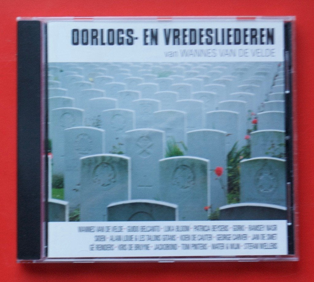cd Oorlogs- en vredesliederen van Wannes van de Velde Sioen, Cd's en Dvd's, Ophalen of Verzenden, Gebruikt, Nederlandstalig, Album