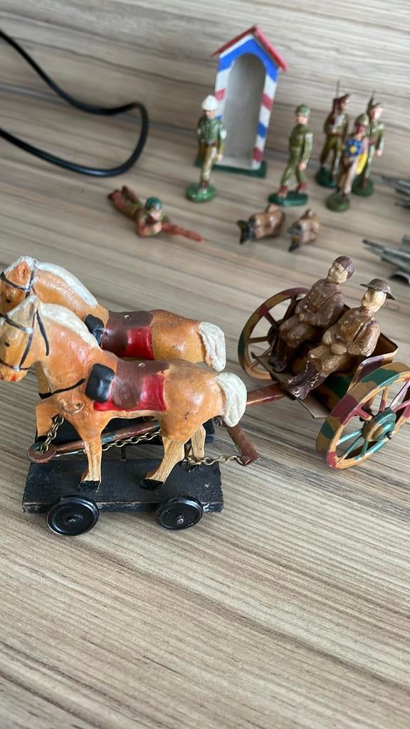 Paarden en wagen, Ophalen of Verzenden