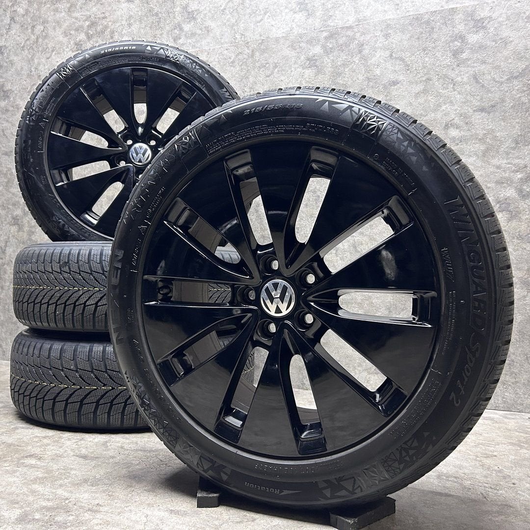 18 inch originele velgen + winterbanden VW ID.3, 18 inch, -, -, Banden en Velgen