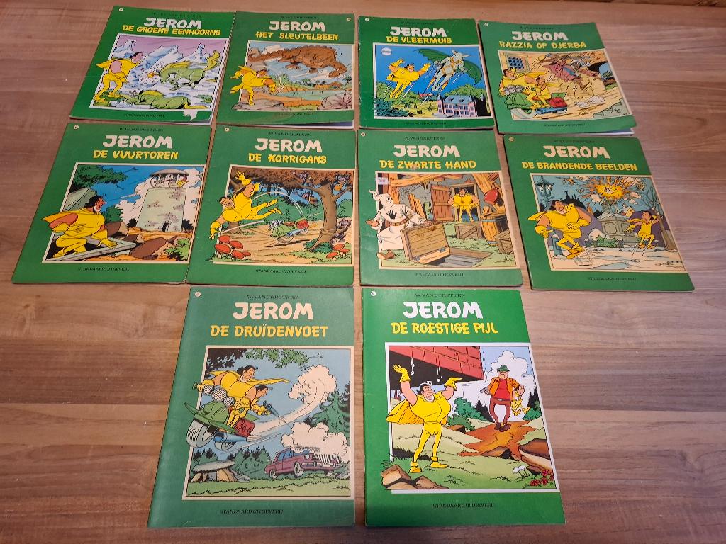 Jerom - Willy Vandersteen - 10 delen, Meerdere stripboeken, Ophalen of Verzenden, Gelezen, Willy Vandersteen / Paul Geerts