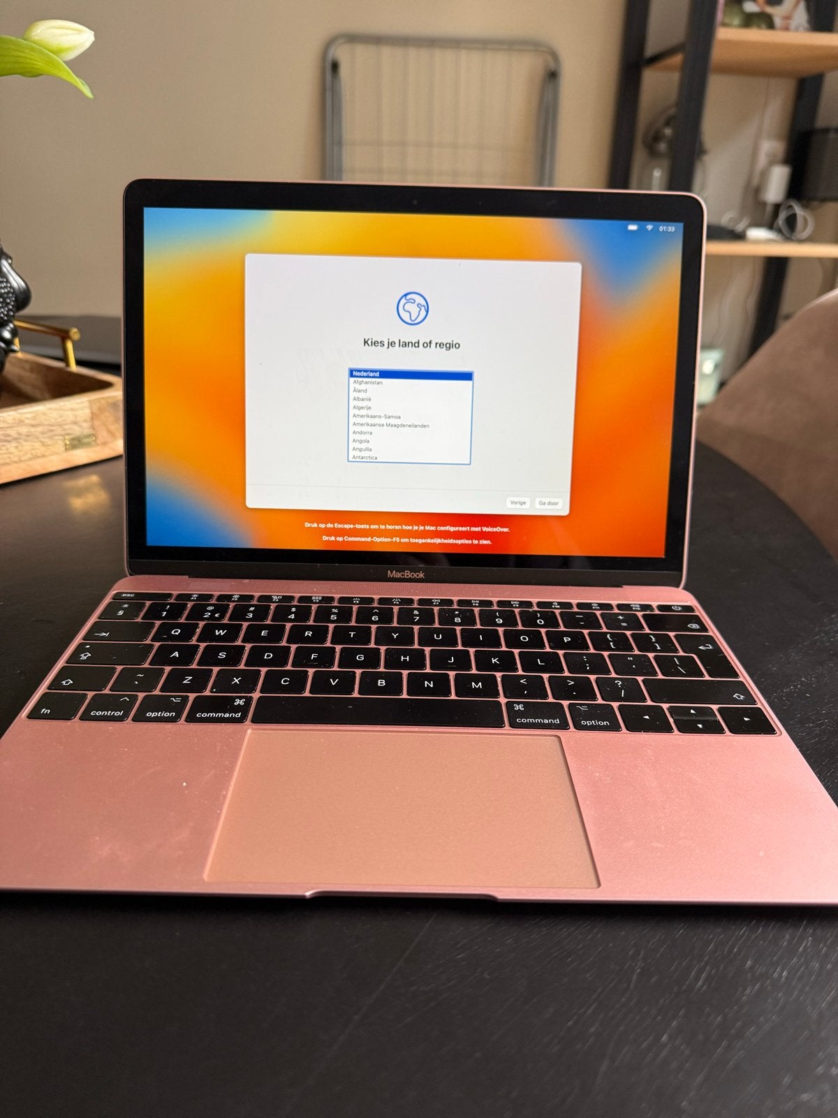 Roze MacBook 12 inch 512 GB, Computers en Software, Apple Macbooks, Ophalen, Gebruikt, Qwerty, 8 GB