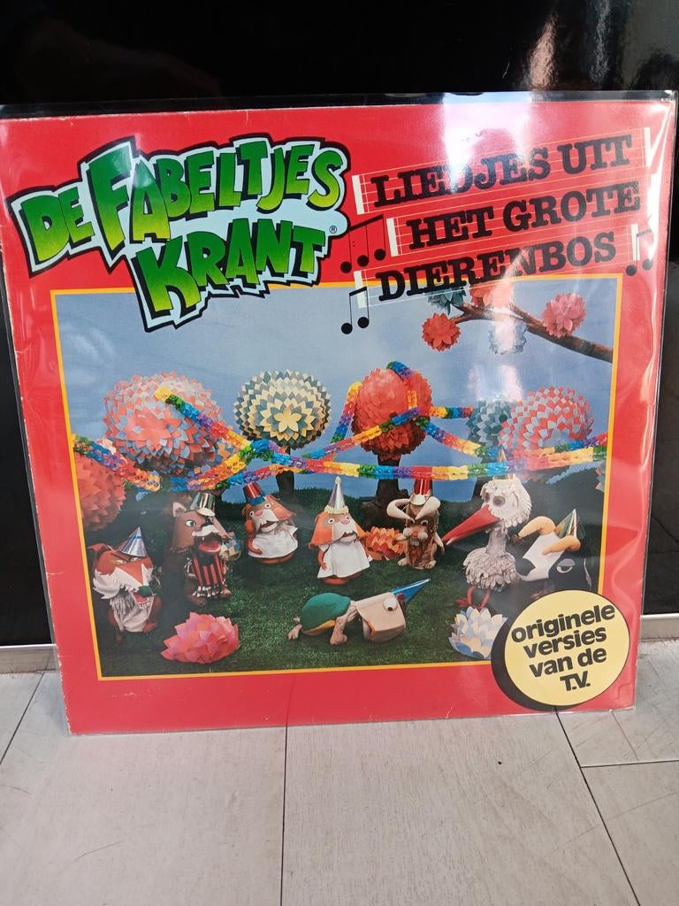 De fabeltjes krant finyl lp nieuw staat, Ophalen of Verzenden, Zo goed als nieuw, 12 inch, Levenslied of Smartlap
