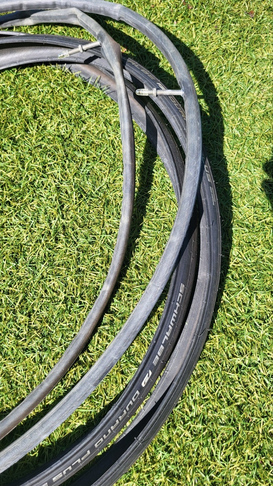 Schwalbe Durano Plus banden (2 stuks) met binnenbanden, Gebruikt, Band, Schwalbe, Ophalen of Verzenden