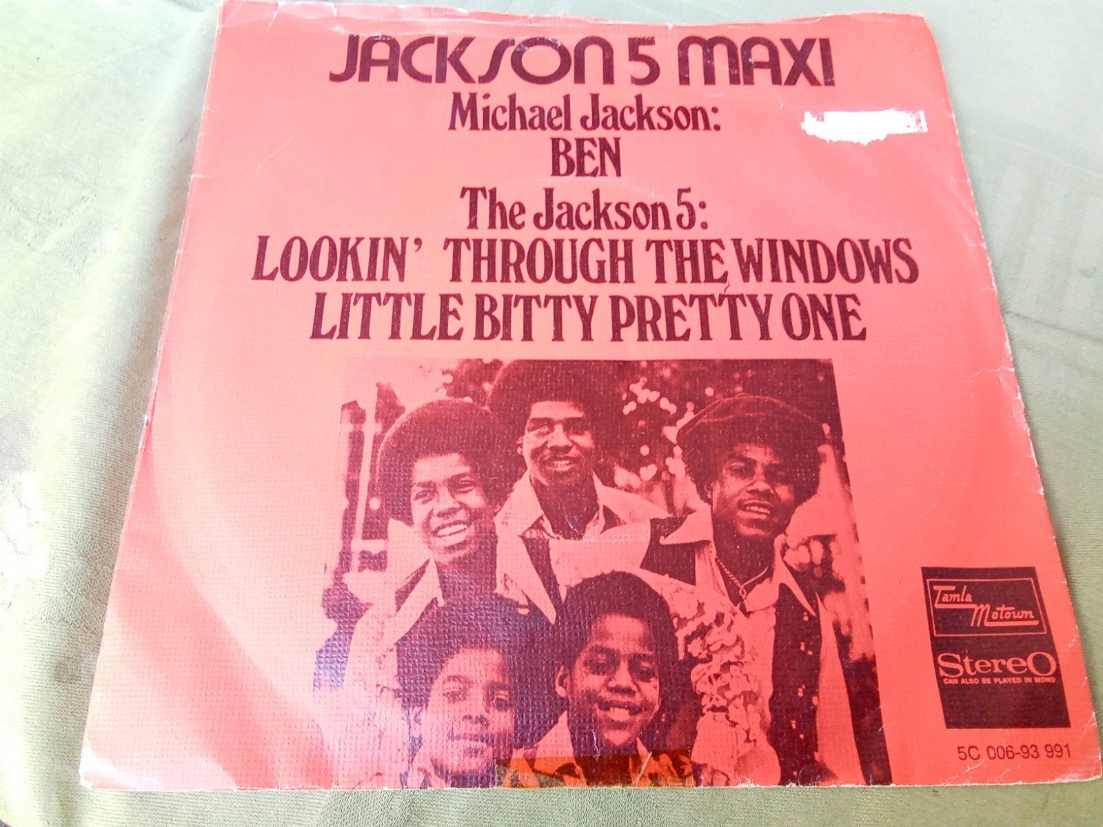 Jackson's 5  maxi        ben. ( Michel Jackson), Verzenden, Gebruikt, 7 inch, Pop