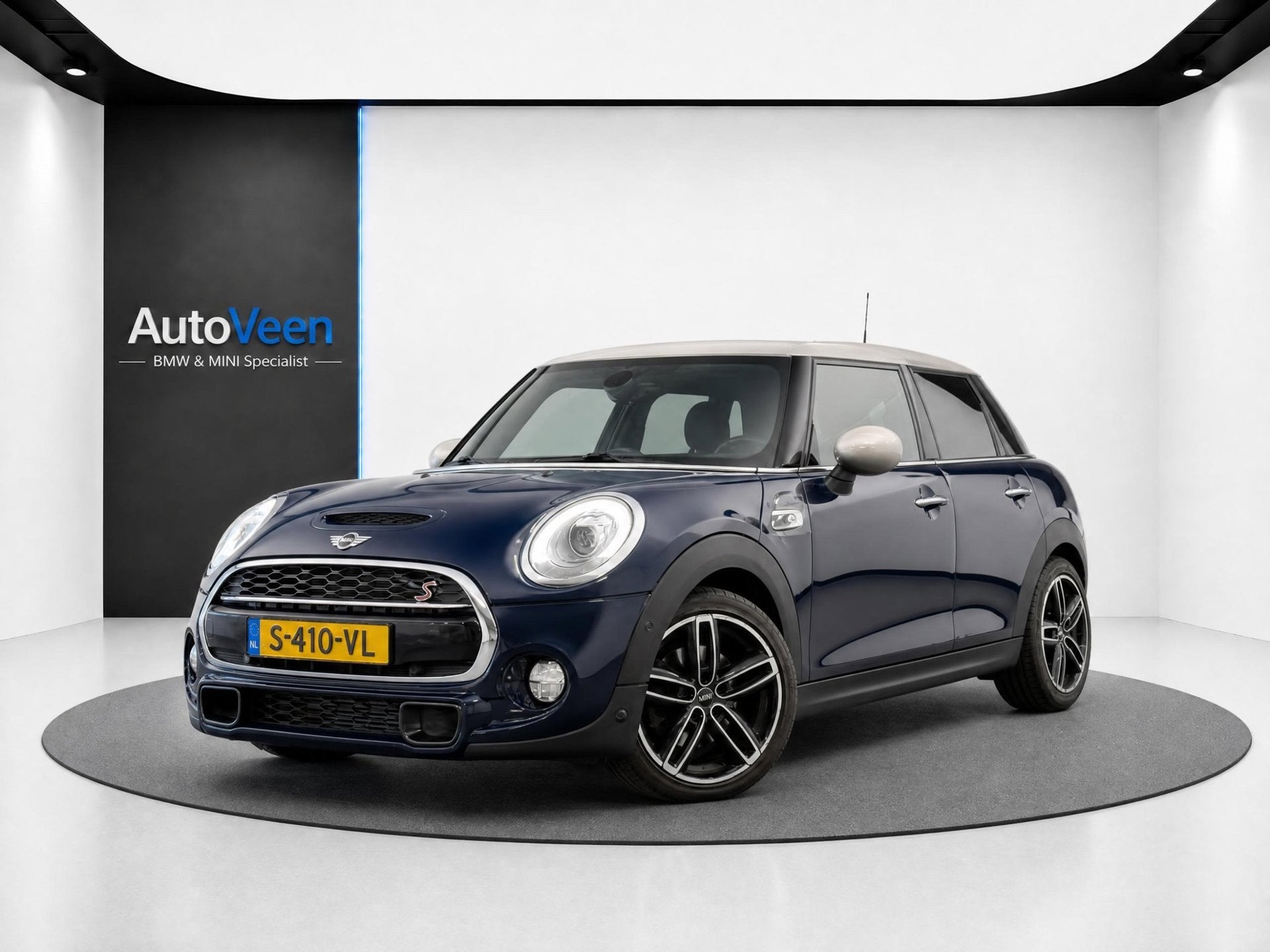 Mini 5-Deurs 2.0 Cooper S Chili (LED, STOELVERWARMING, CAMER, Auto's, 1998 cc, Gebruikt, Euro 6, Blauw