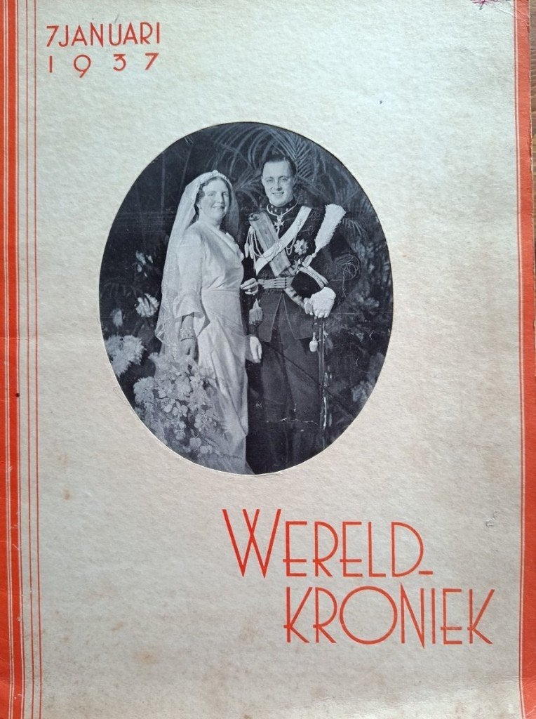 Bijzondere weergaven van de vorstinnen Wilhelmina en Juliana, Ophalen, Gebruikt, Nederland, Tijdschrift of Boek