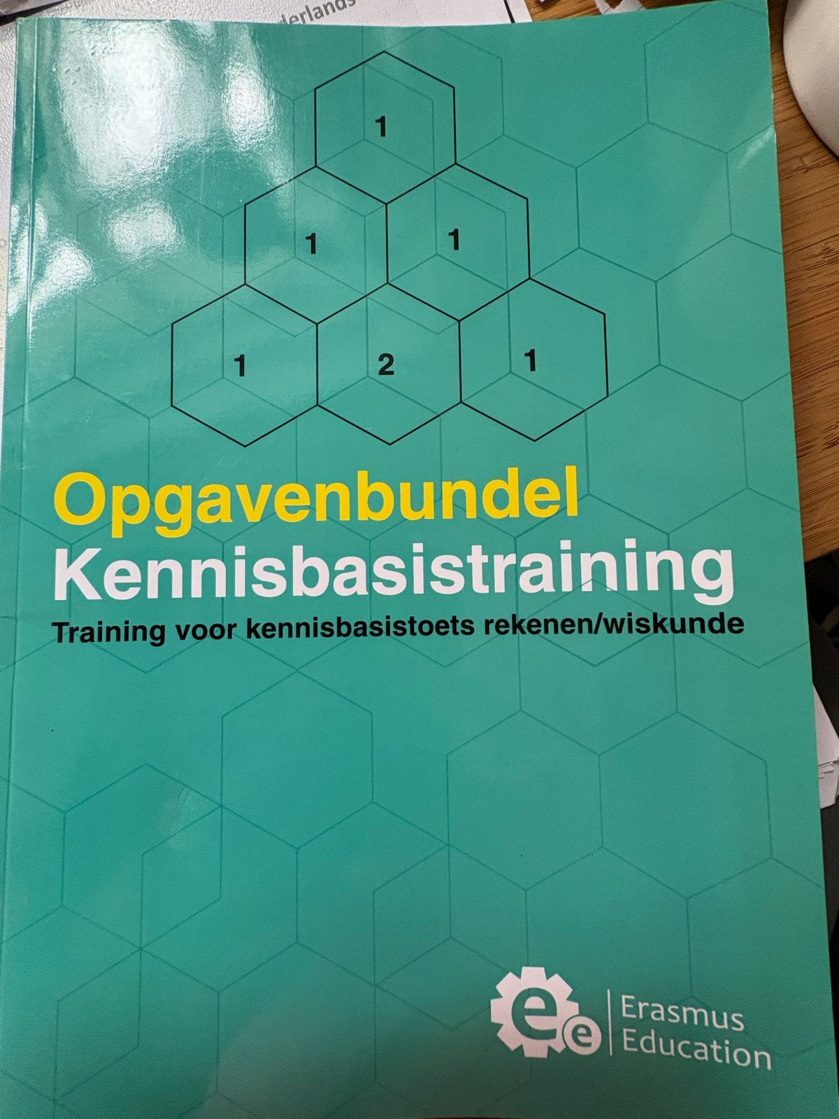 Pabo boek Opgavenbundel Kennisbasis Erasmus Education, Boeken, Ophalen of Verzenden, Nieuw, Overige niveaus
