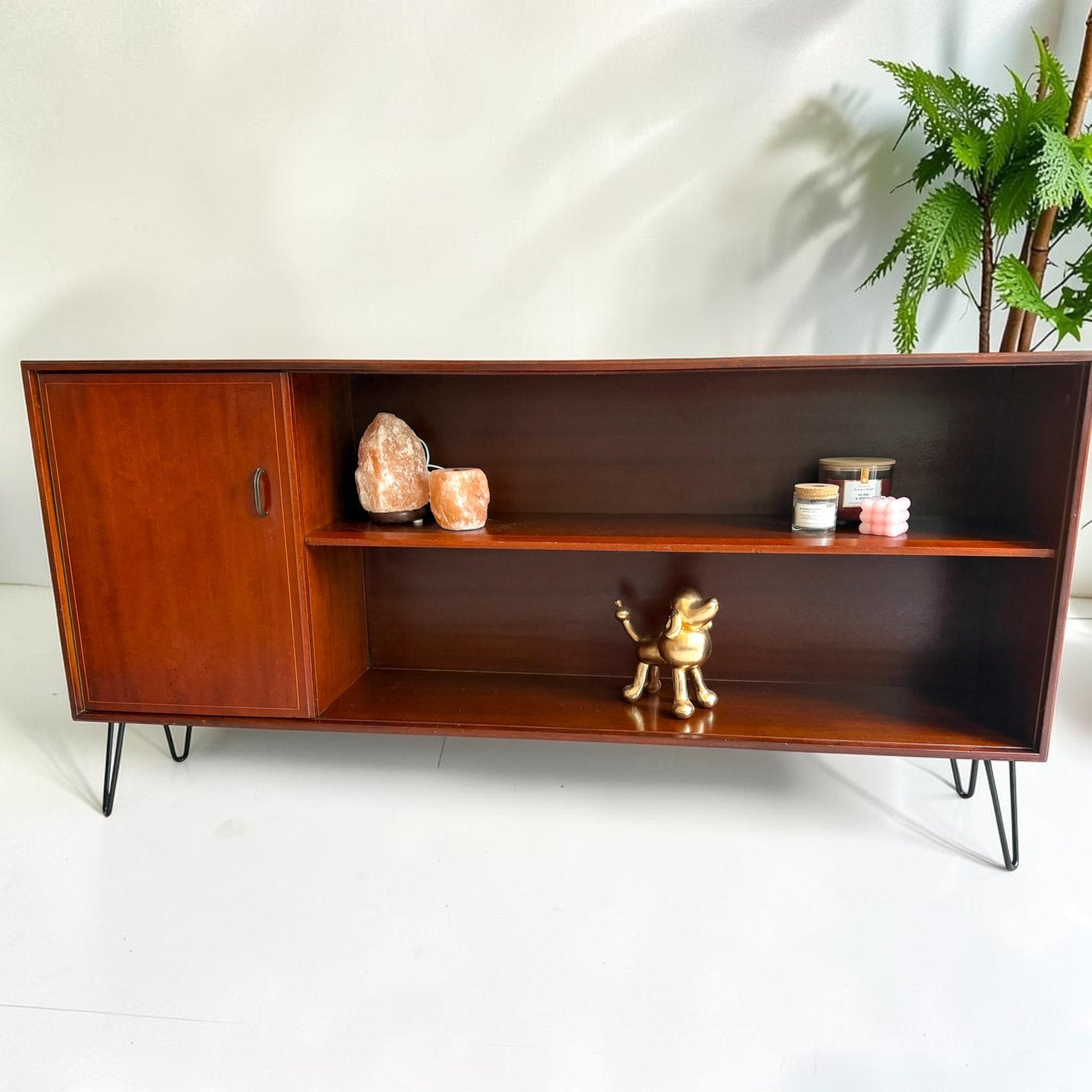 Vintage Formule dressoir | lowboard | wandkast Multi Lux, Huis en Inrichting, 150 tot 200 cm, Teakhout, Ophalen of Verzenden, Formule Kempkes Multi Lux