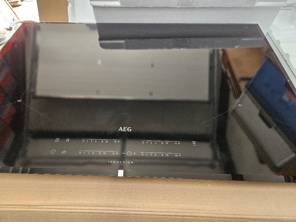 AEG Inductie kookplaat., Witgoed en Apparatuur, Ophalen, 4 kookzones, Zo goed als nieuw, Inbouw