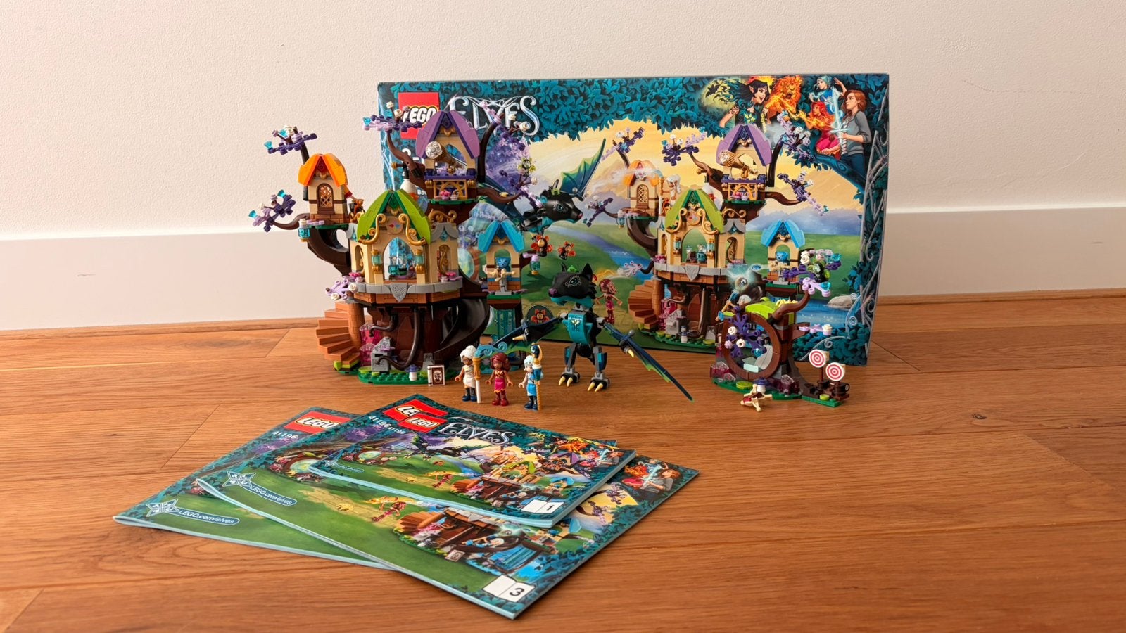 LEGO Elves 41196 – Vleermuisaanval bij de Elvenstar-boom, Overige thema's, Lego, Inclusief accessoires, Ophalen of Verzenden