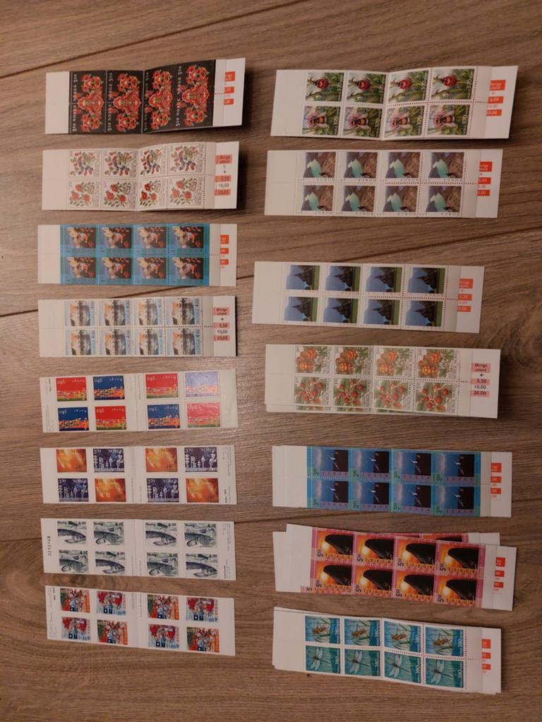Noorwegen Postzegelboekjes Postfris, Postzegels en Munten, Ophalen of Verzenden, Noorwegen, Postfris