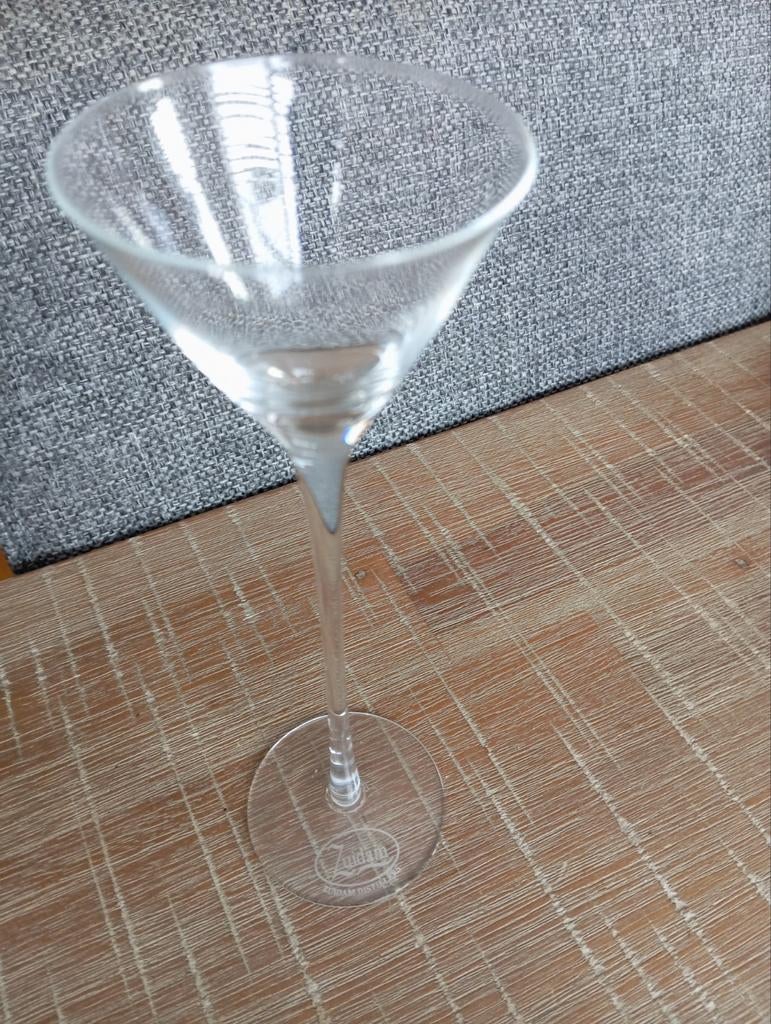 Zuidam glaasje op voet, Verzamelen, Glas en Borrelglaasjes, Ophalen of Verzenden