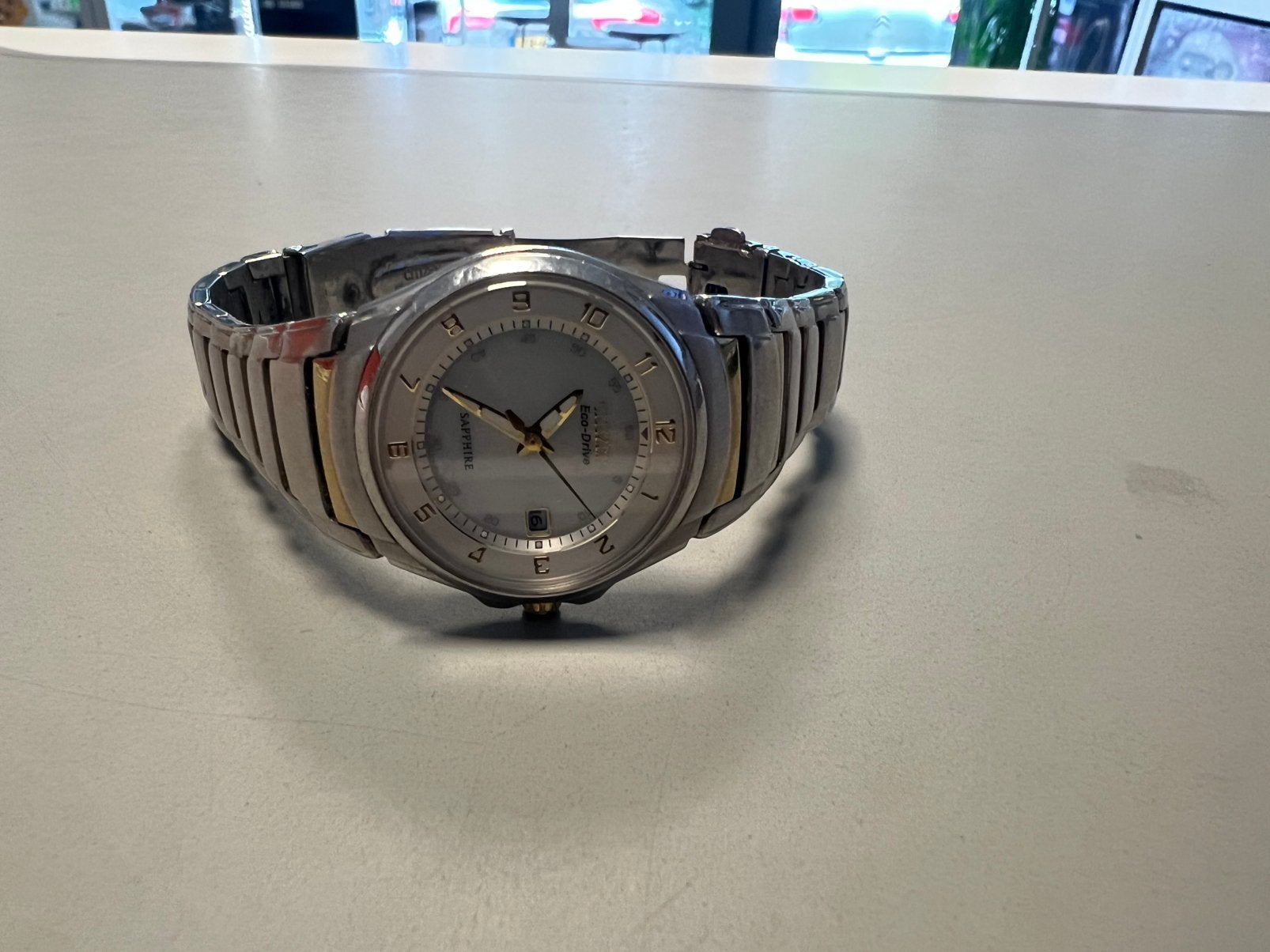 Citizen Eco-Drive EW1364-55A (28 mm). SUPERDEAL, Gebruikt, Ophalen of Verzenden, Nvt, Nvt