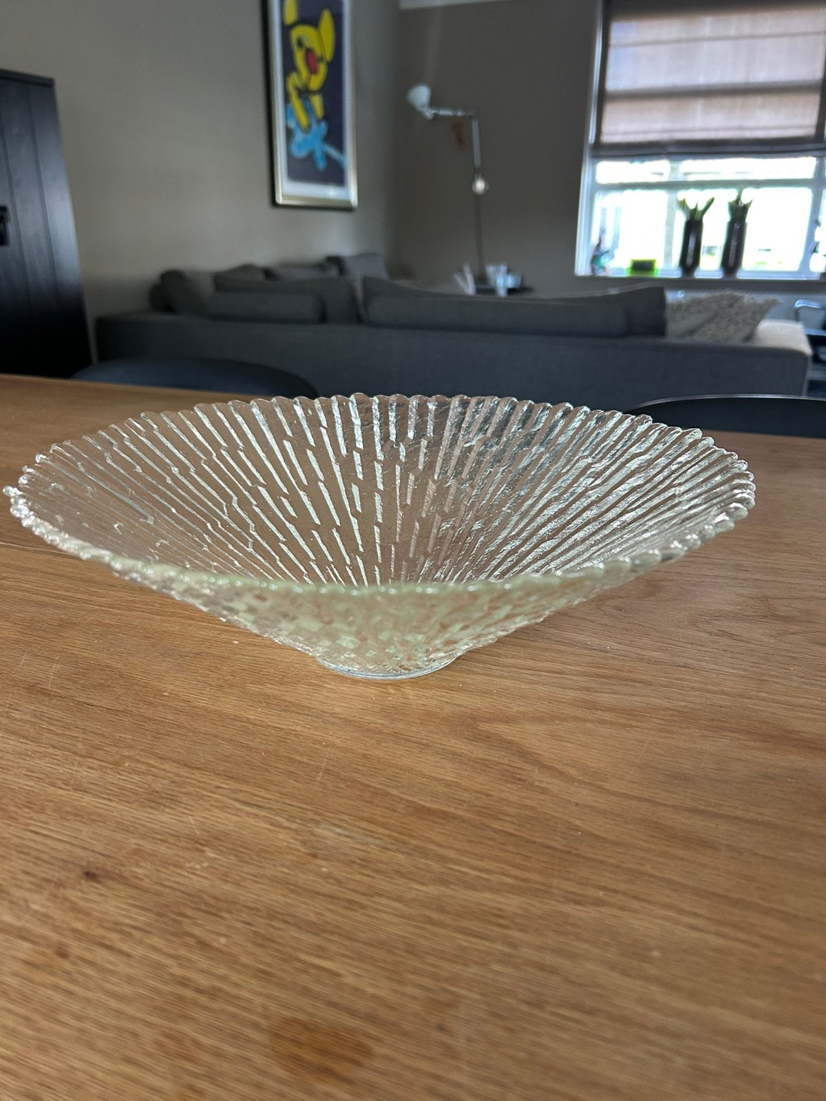Revontulet schaal t wirkkala voor humpilla, Ophalen of Verzenden, Zo goed als nieuw, Rond, Glas