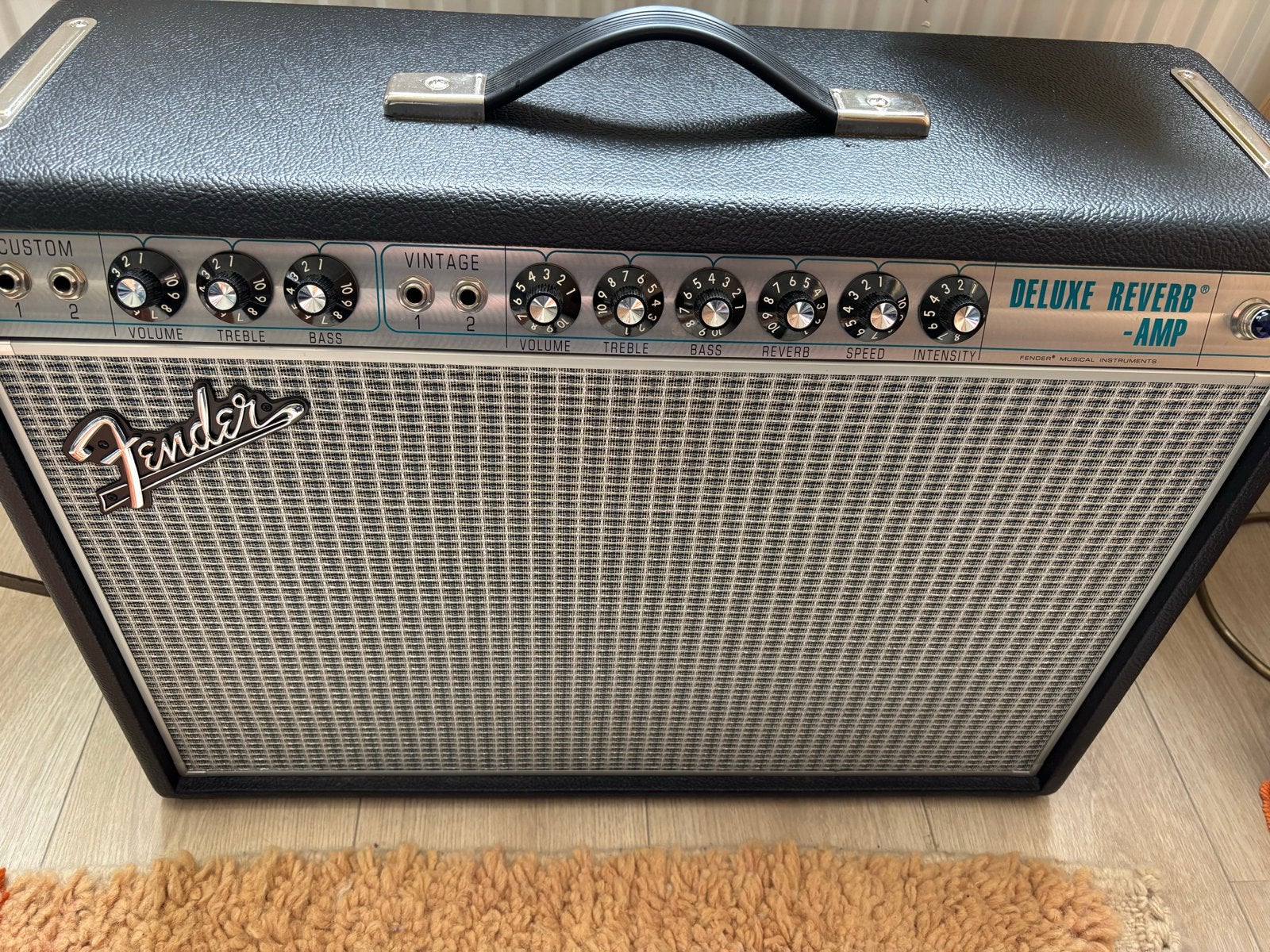 Fender Deluxe Reverb '65 Hand Wired Gitaarversterker, Muziek en Instrumenten, Ophalen, Zo goed als nieuw, Gitaar, Minder dan 50 watt