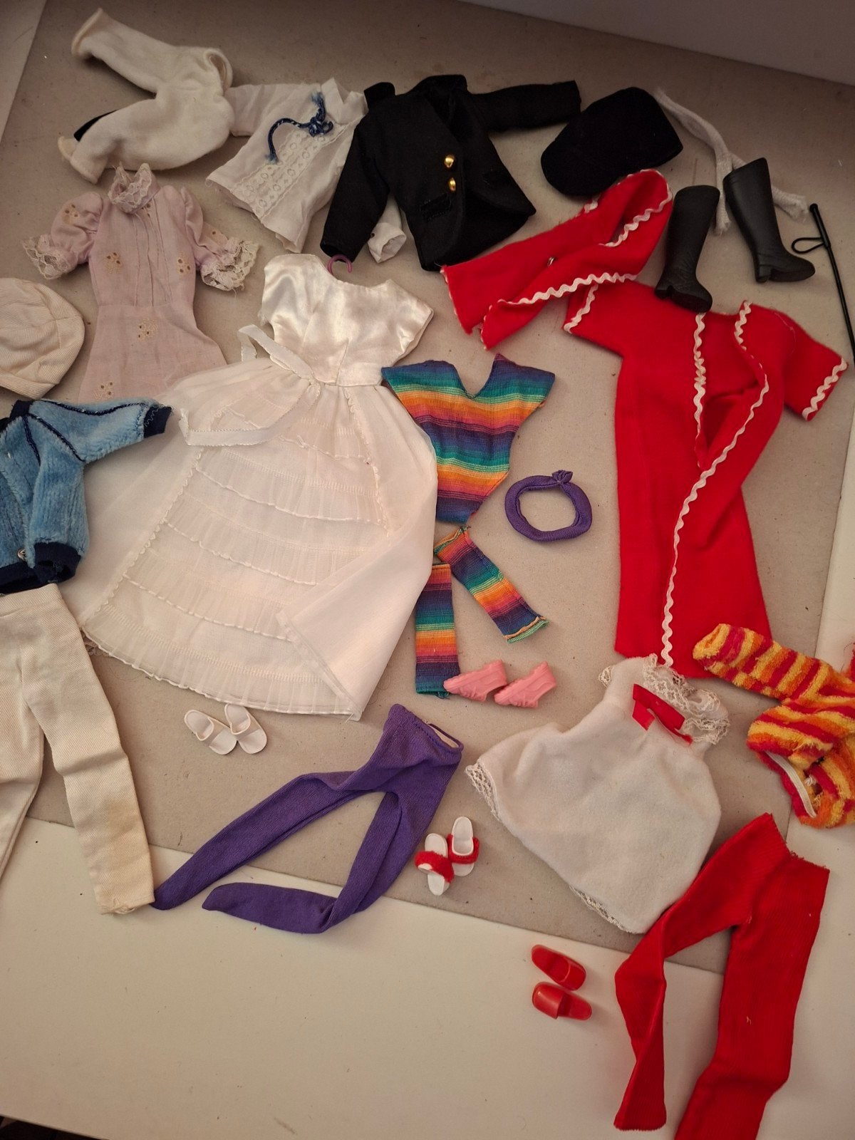 vintage Sindy kleertjes dolls poppen barbie speelgoed, Verzenden