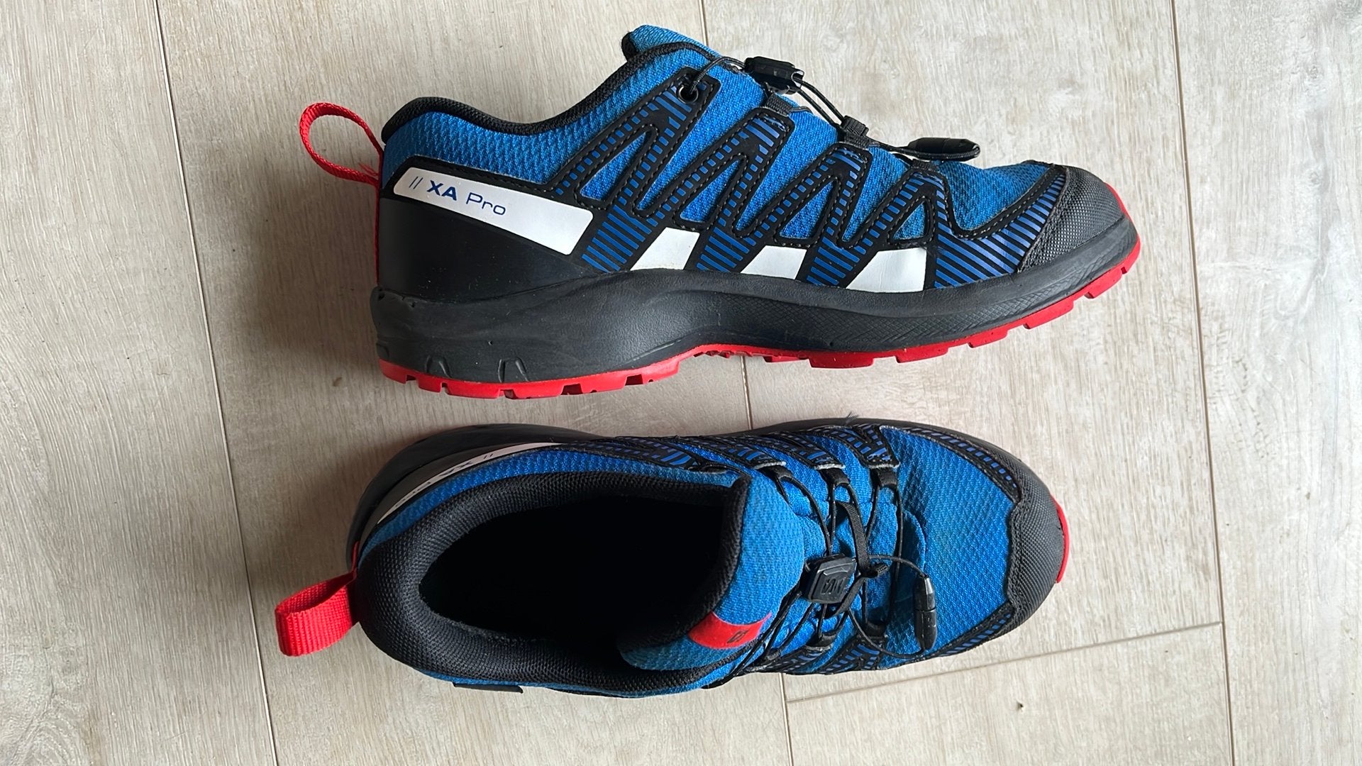 Salomon XA pro waterproof 37 valt 36 kindermaat, Gebruikt, Schoenen, Ophalen of Verzenden, Jongen