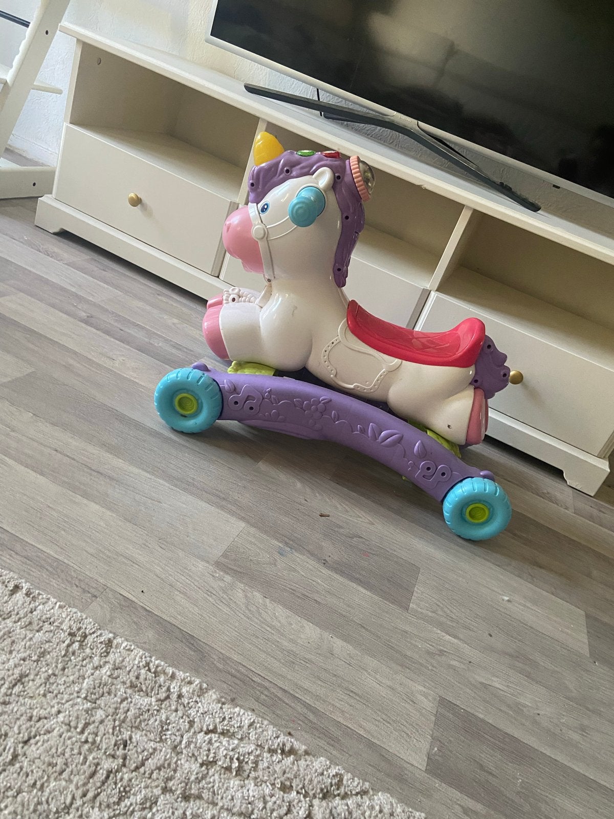 VTech Hobbel & Speel Eenhoorn - Zo goed als nieuw!, Ophalen of Verzenden, Zo goed als nieuw, Overige typen, Met licht
