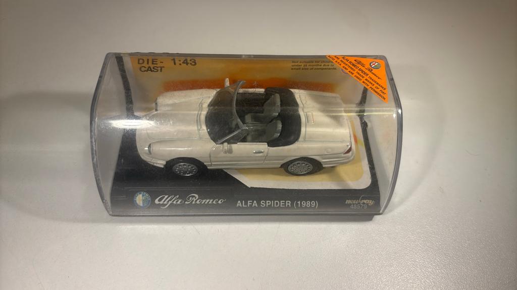 Alfa romeo spider 1989 new ray 1.43, Ophalen of Verzenden, A, A, A
