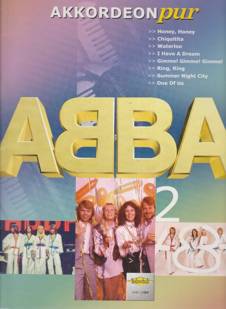 ABBA - AKKORDEON PUR - 2, Ophalen of Verzenden, Gebruikt, Artiest of Componist, Populair