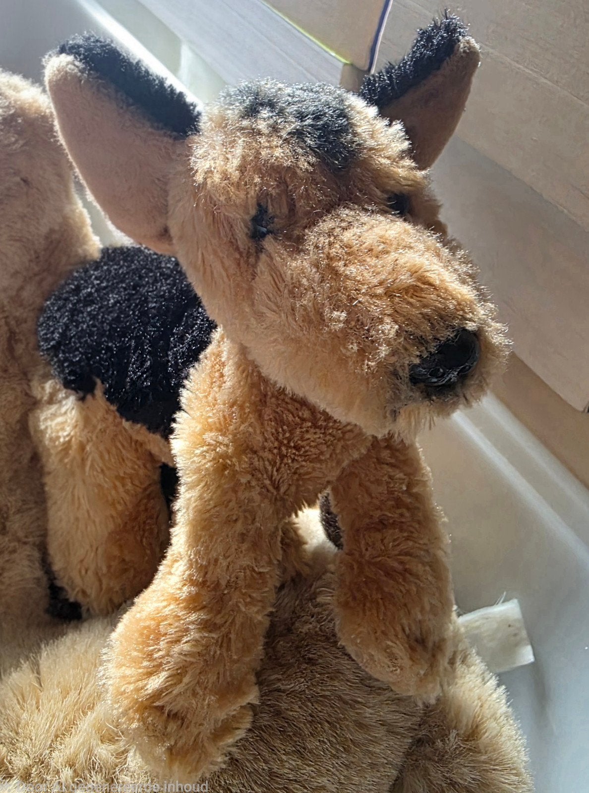 Airedale - Welsh Terriër Knuffel, Ophalen of Verzenden, Zo goed als nieuw, Hond