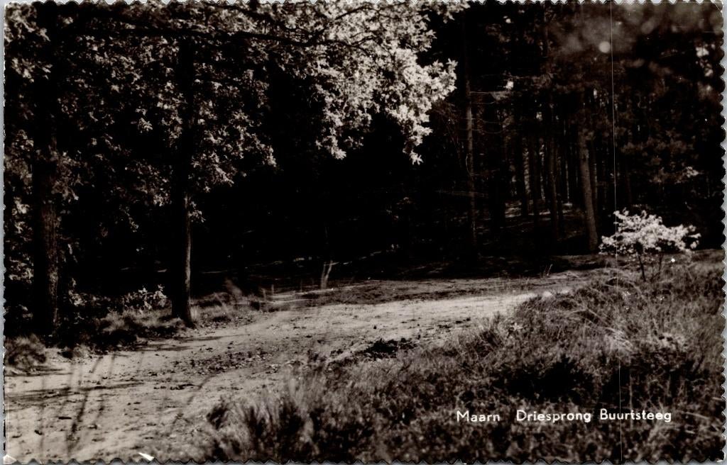 Maarn - Driesprong Buurtsteeg (1964), Verzenden, 1960 tot 1980, Gelopen, Utrecht