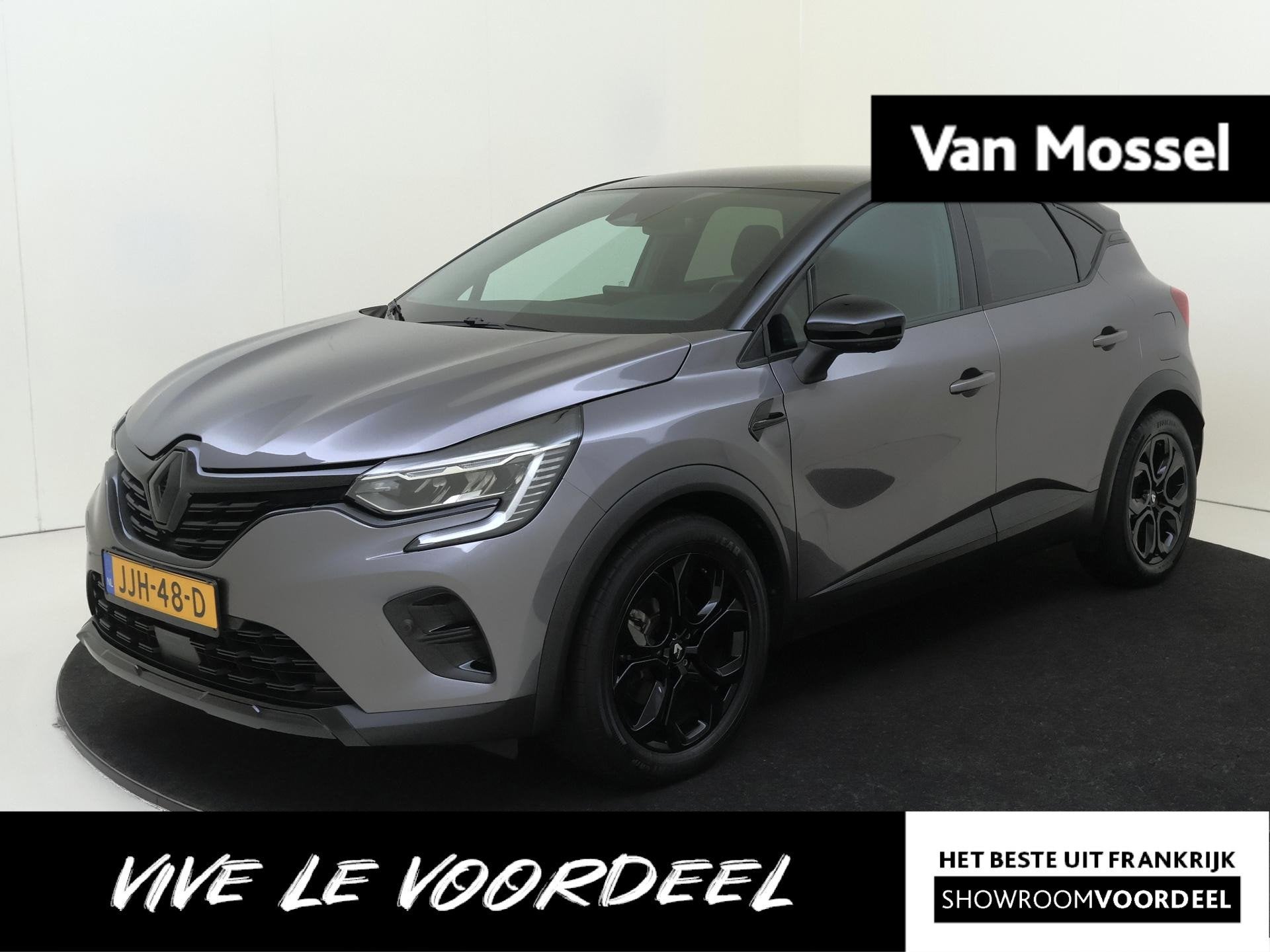 Renault Captur 1.6 E-Tech plug-in hybrid 160 PK SL Rive Gauc, Auto's, Renault, Gebruikt, 4 cilinders, Leder en Stof, Plug-in hybride