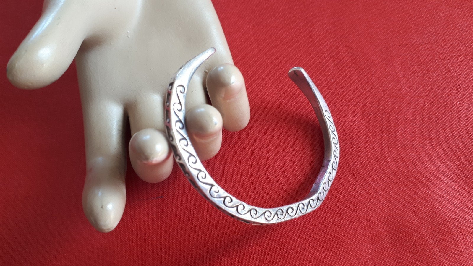 Antieke Zilveren (925) Armband, 22gram., Sieraden, Tassen en Uiterlijk, Antieke sieraden, Ophalen of Verzenden, Zilver, Armband