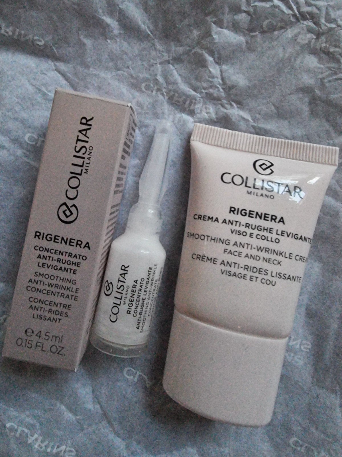 Collistar Rigenera anti wrinkle serum &creme, Sieraden, Tassen en Uiterlijk, Uiterlijk | Gezichtsverzorging, Verzenden, Nieuw