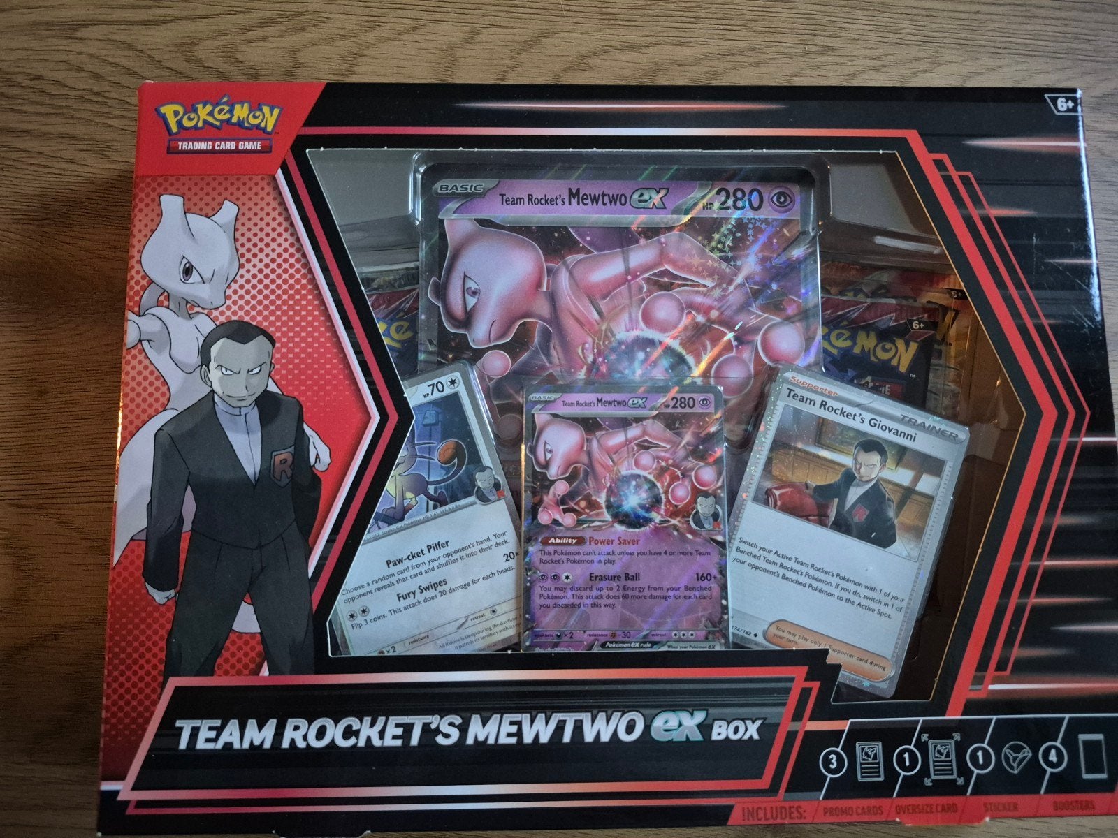 Pokemon Team Rocket's Mewtwo EX Box - Nieuw in doos, Ophalen of Verzenden, Nieuw, Boosterbox, Foil