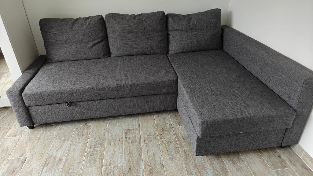 Slaapbank, Ophalen, Gebruikt, Tweepersoons, 140 cm
