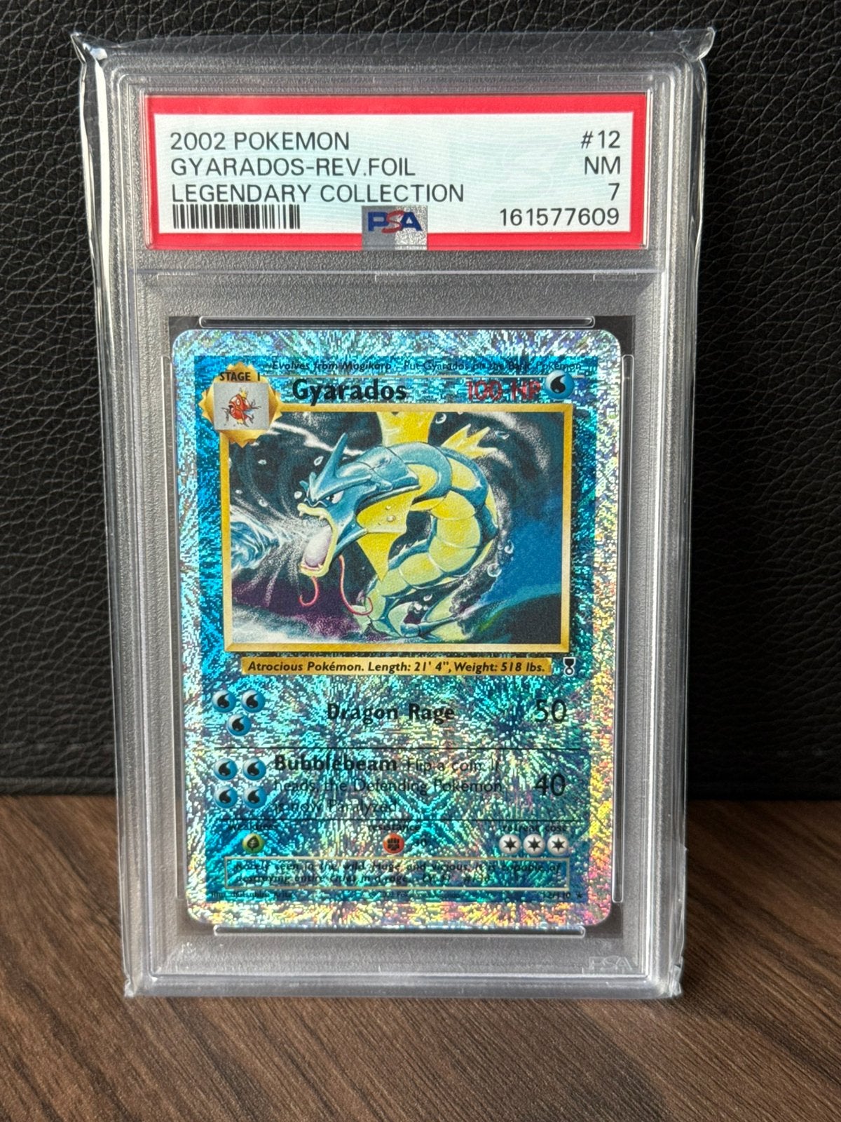 Gyarados Legendary Reverse set PSA 7 Pokemon, Ophalen, Zo goed als nieuw