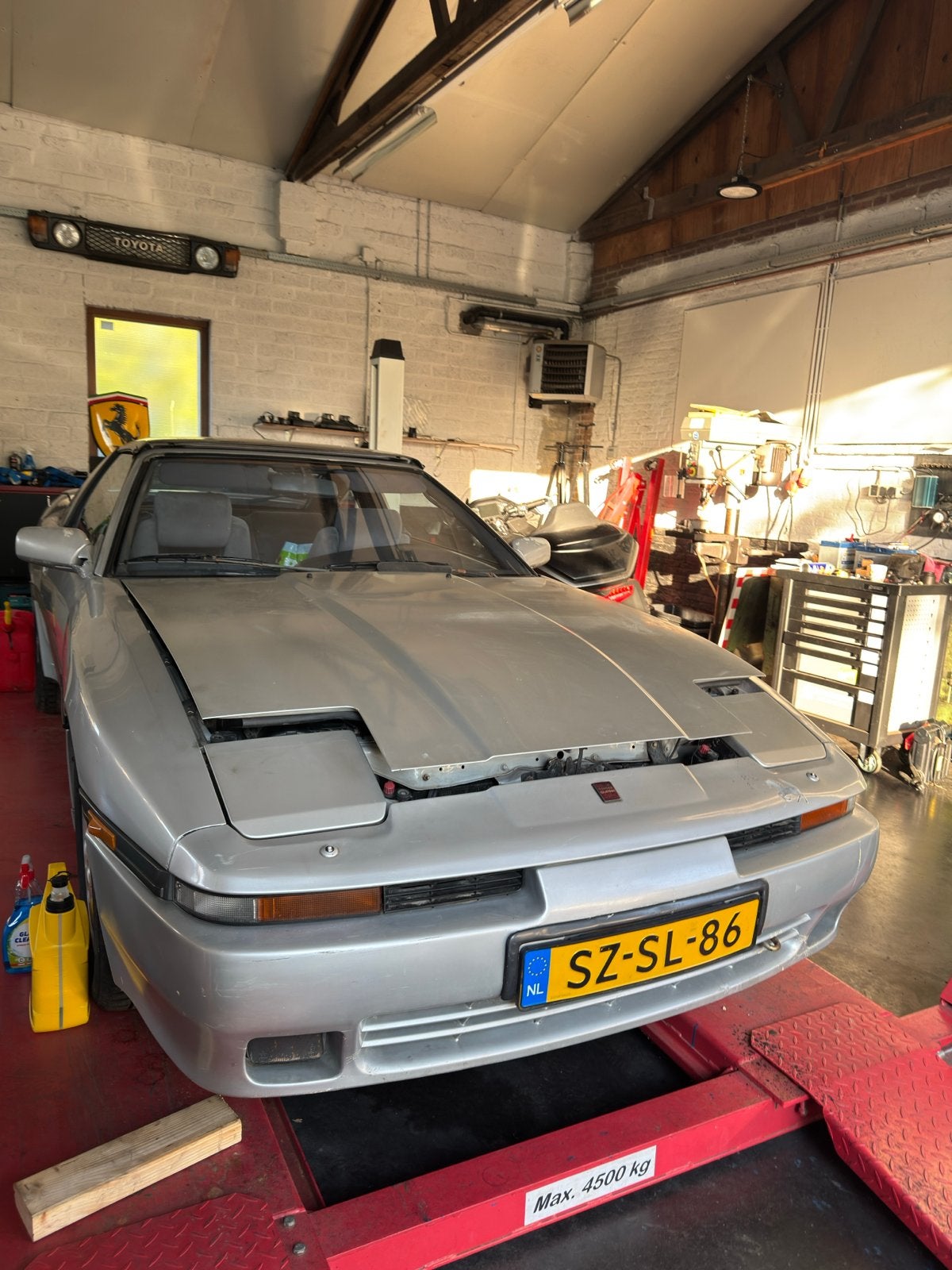 Toyota Supra 3.0 MK3 MA70 Targa 1989 Grijs, Supra, Handgeschakeld, Grijs, 6 cilinders