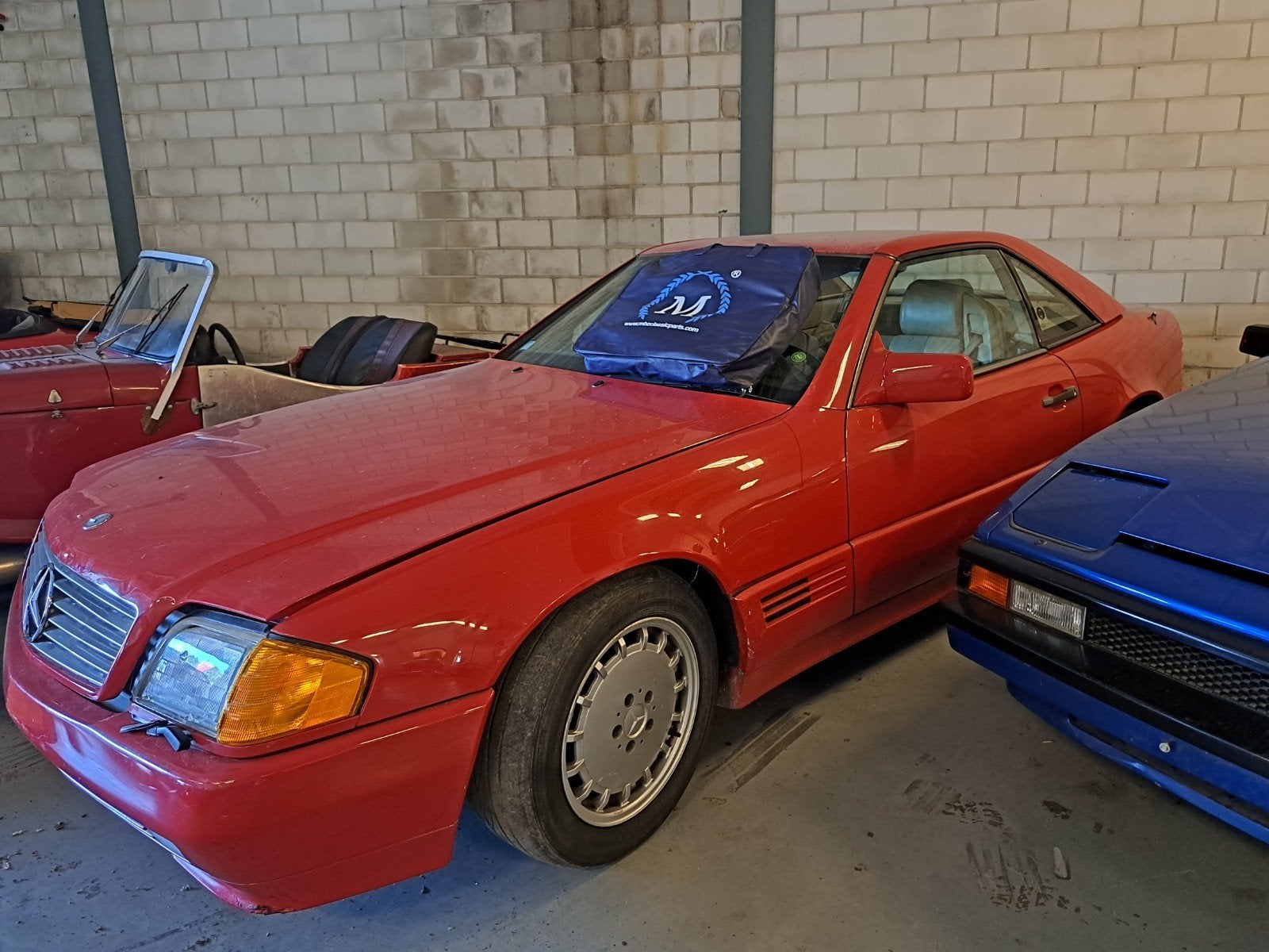 Mercedes 500 sl v8 cabrio automaat koopje, Auto's, Automaat, Cabriolet, Triumph, Bedrijf