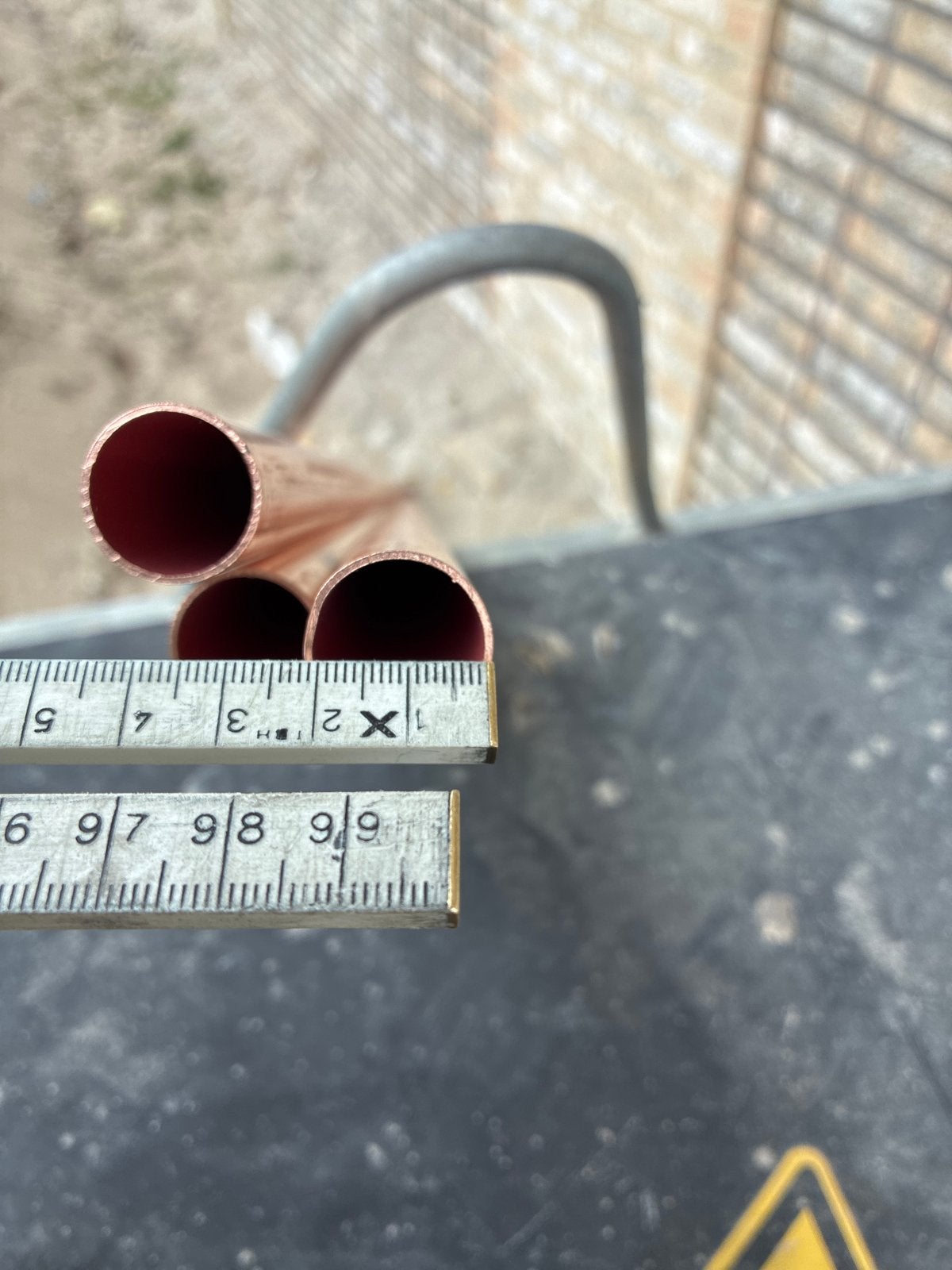 5x Koperen waterleiding 2,5m lang, diameter 22mm, Ophalen, Overige materialen, 2 tot 4 meter, Nieuw