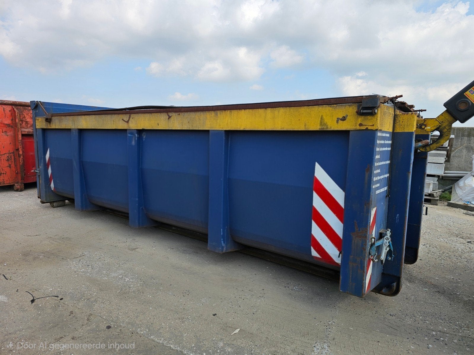 Haakarm container vloeistofdicht., Zakelijke goederen, Machines en Bouw | Keten en Containers, Ophalen