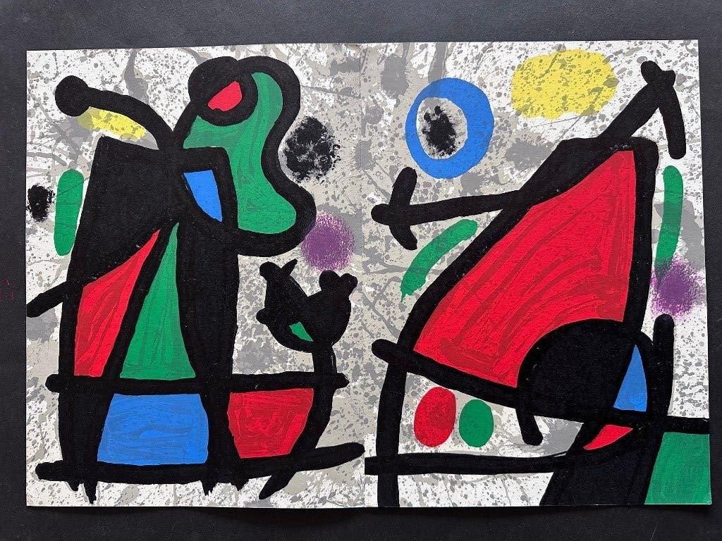 Joan Miro litho, Ophalen of Verzenden