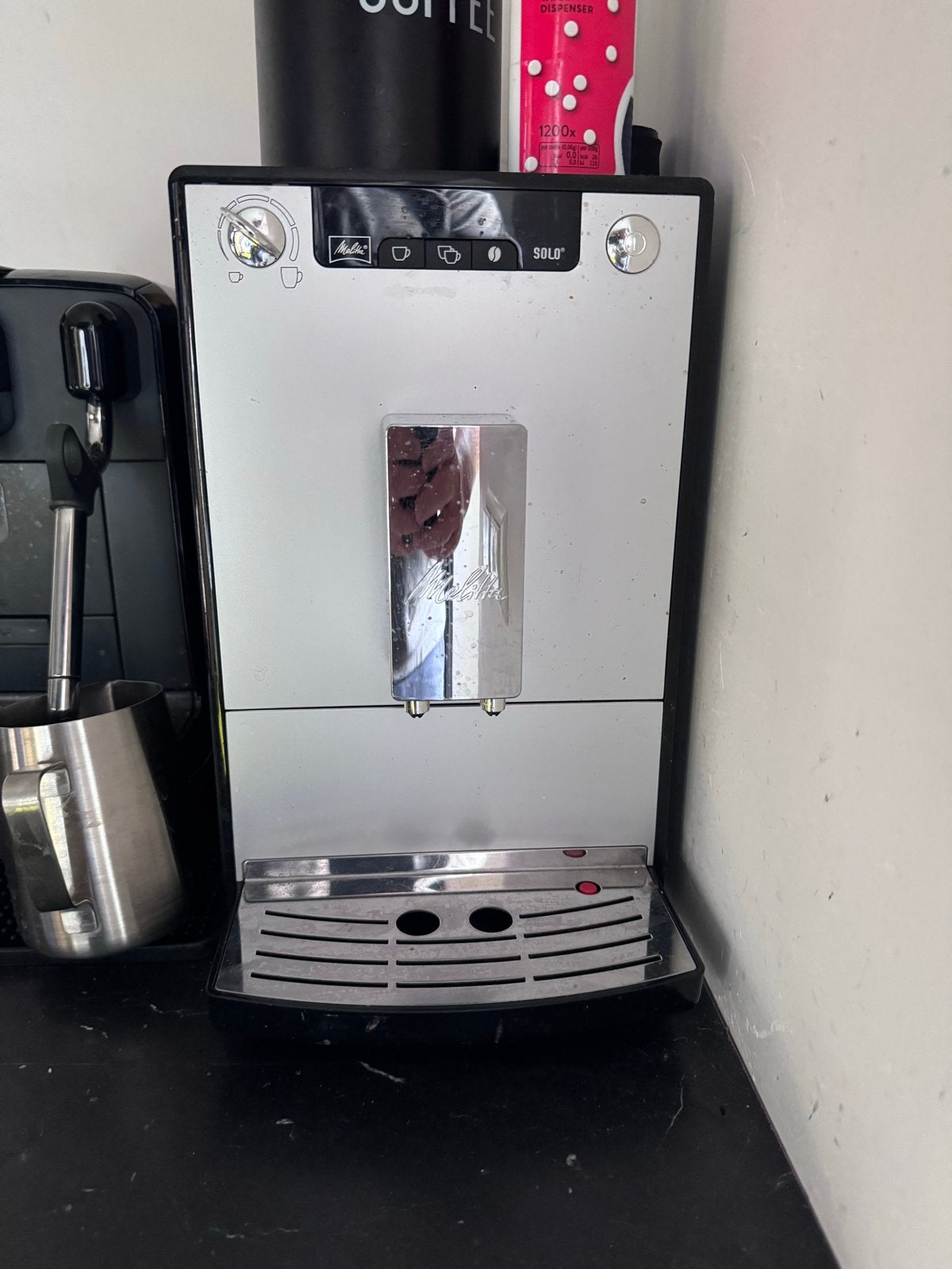 Melitta Caffeo Solo volautomatische espressomachine, Witgoed en Apparatuur, Koffiezetapparaten, Ophalen, Afneembaar waterreservoir