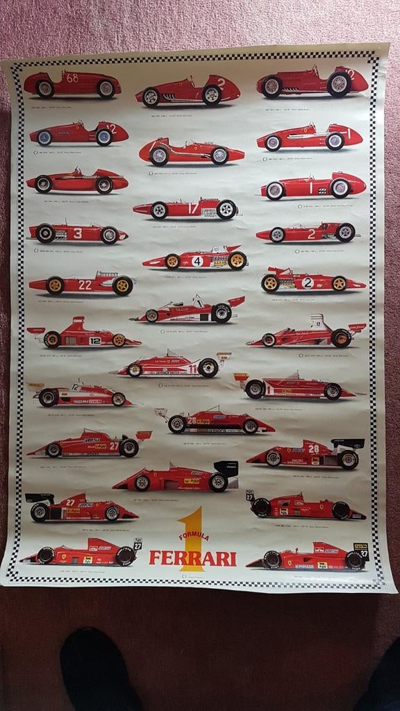 Renault & Ferrari Formule 1., Ophalen