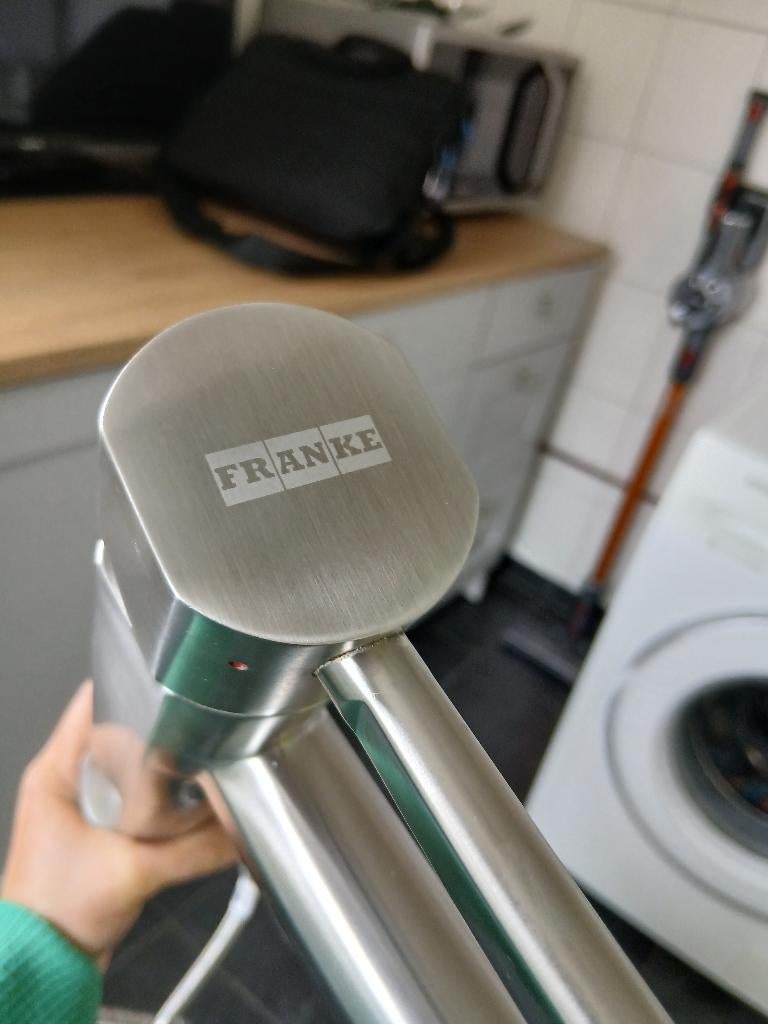 Keukenkraan Franke, Doe-het-zelf en Verbouw, Sanitair, Ophalen, Gebruikt, Rvs, Kraan